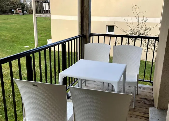 T3 4 A 5 Pers 4km Honfleur Piscine Equemauville